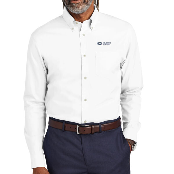   - Wrinkle Free Stretch Pinpoint Shirt Thumbnail